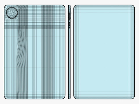 HONOR Pad 10 Gray Modello 3D