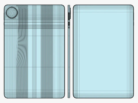 HONOR Pad 10 Gray 3D Model