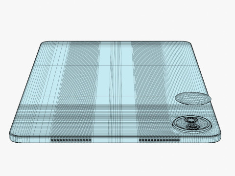 HONOR Pad 10 Gray Modello 3D