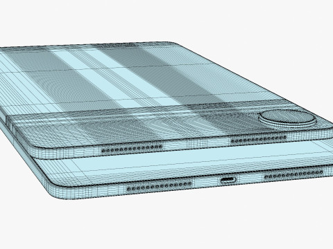 HONOR Pad 10 Gray Modello 3D