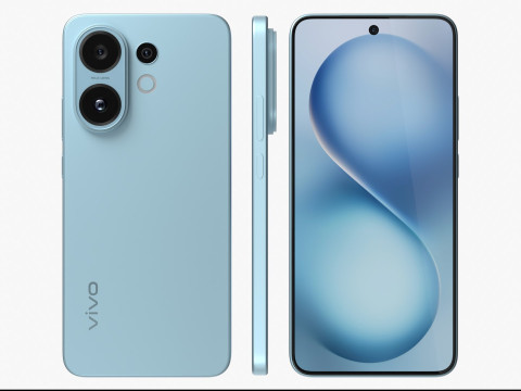 Vivo S30 Blue 3D मॉडल