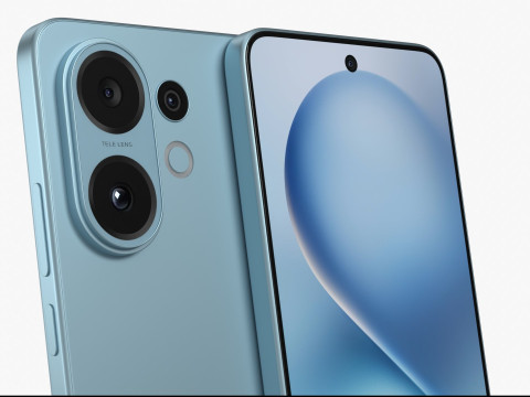 Vivo S30 Blue 3D मॉडल