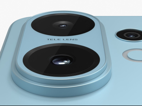 Vivo S30 Blue 3D मॉडल