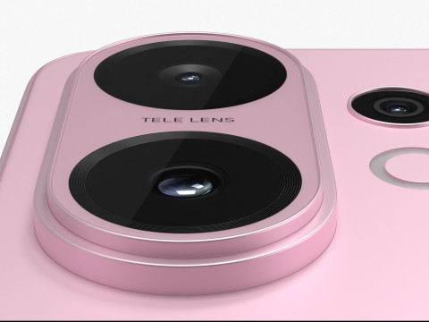 Vivo S30 Pink 3D Model