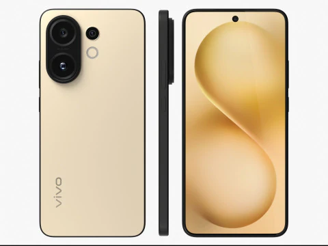 Vivo S30 Yellow 3D Model
