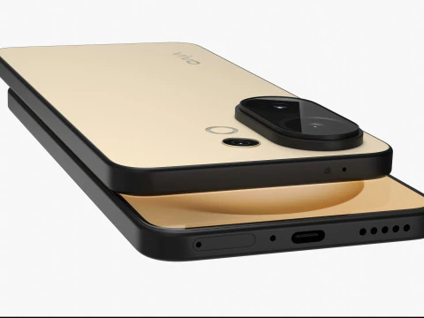 Vivo S30 Yellow 3D Model