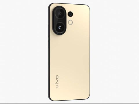 Vivo S30 Yellow 3D Model