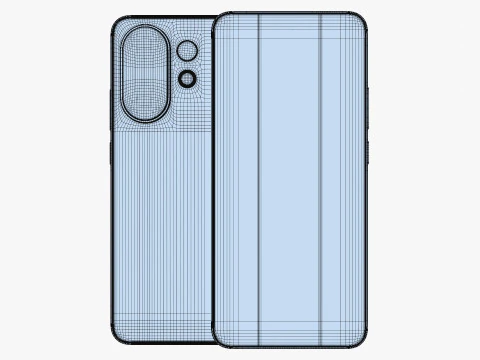 Vivo S30 Yellow 3D Model