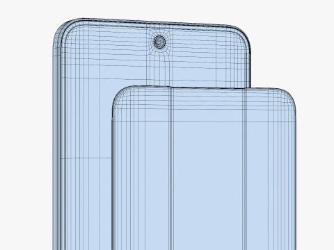 Vivo S30 Yellow 3D Model