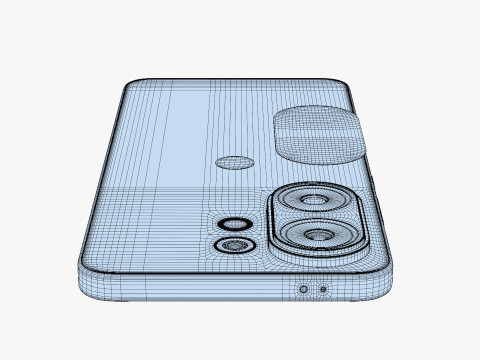 Vivo S30 Yellow 3D 模型