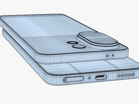 Vivo S30 Yellow 3D Model