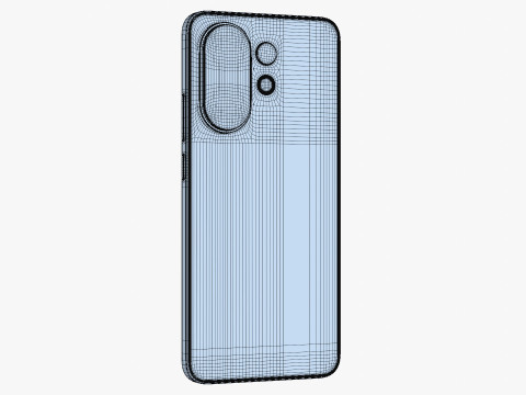 Vivo S30 Yellow 3D 模型