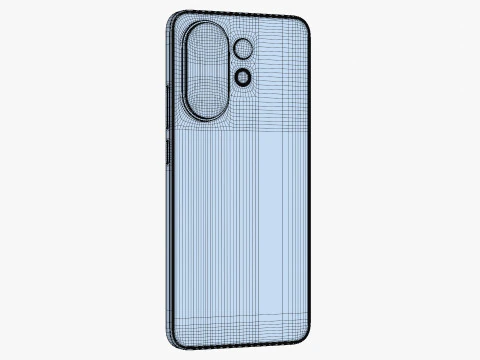Vivo S30 Yellow 3D Model