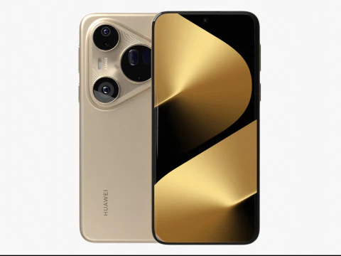 Huawei Pura 80 Ultra Gold 3D Модель