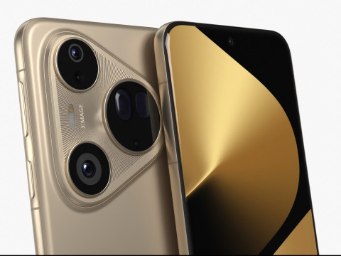 Huawei Pura 80 Ultra Gold 3D Model