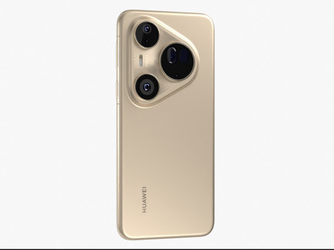 Huawei Pura 80 Ultra Gold 3D Model