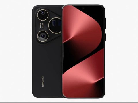 Huawei Pura 80 Ultra Black 3D Модель
