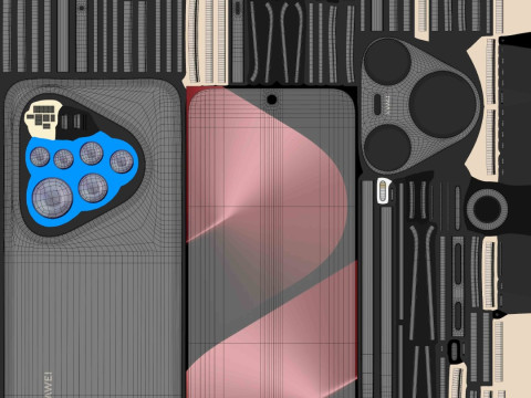 Huawei Pura 80 Ultra 3D Model