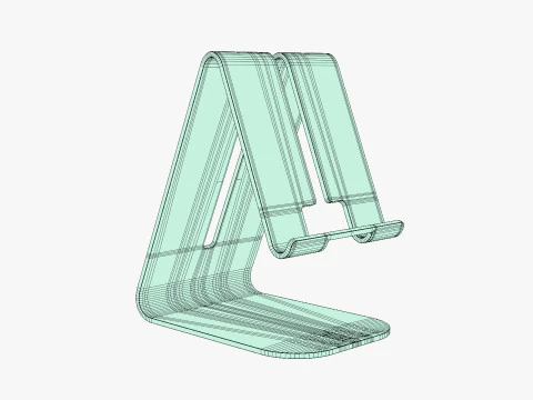 Phone Stand 3D Print Model
