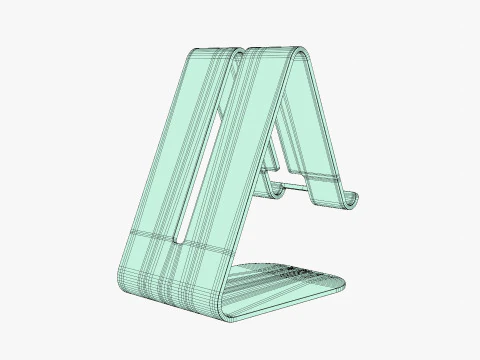 Phone Stand 3D Print Model