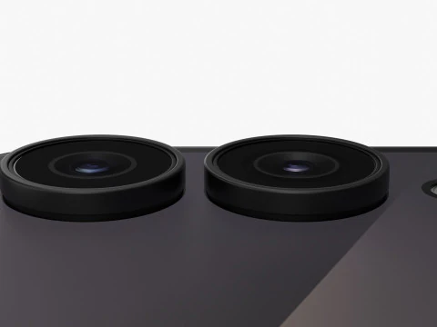 Samsung Galaxy Z Flip 7 Jetblack 3D Model