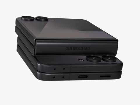Samsung Galaxy Z Flip 7 Jetblack 3Dモデル