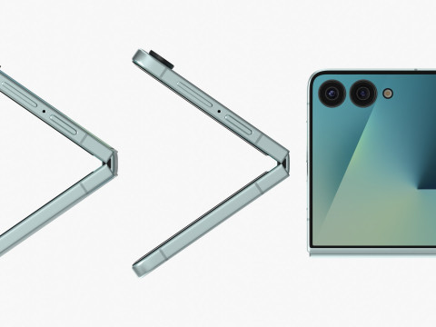 Samsung Galaxy Z Flip 7 Mint 3D Model