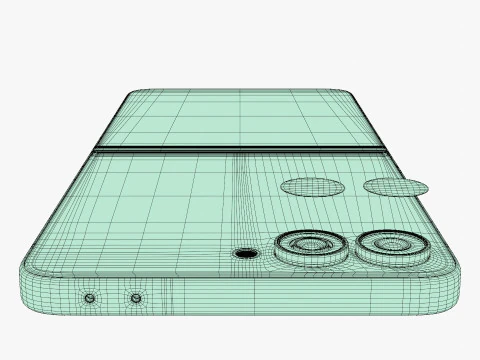 삼성 갤럭시 Z 플립 7 3D 모델