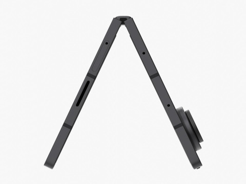 Samsung Galaxy Z Fold 7 jetblack Model 3D