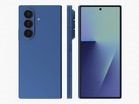 Samsung Galaxy Z Fold 7 3D Model
