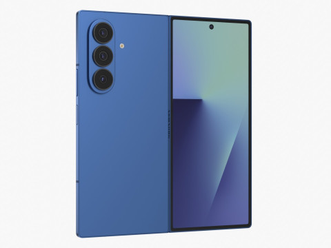 Samsung Galaxy Z Fold 7 3D Model