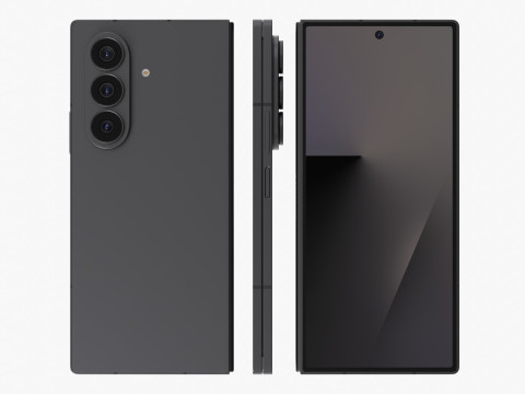 Samsung Galaxy Z Fold 7 3D Model
