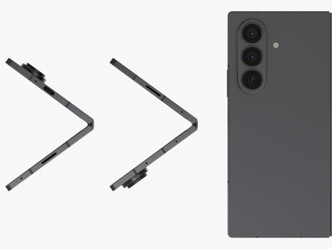 Samsung Galaxy Z Fold 7 3D Model