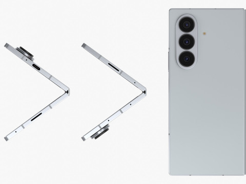 Samsung Galaxy Z Fold 7 3D Model