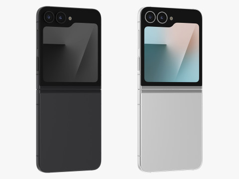 Samsung Galaxy Z Flip 7 FE 3Dモデル