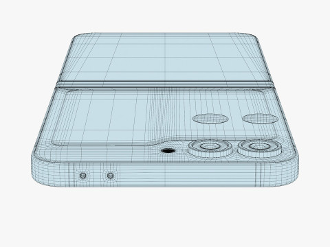 Samsung Galaxy Z Flip 7 FE 3Dモデル