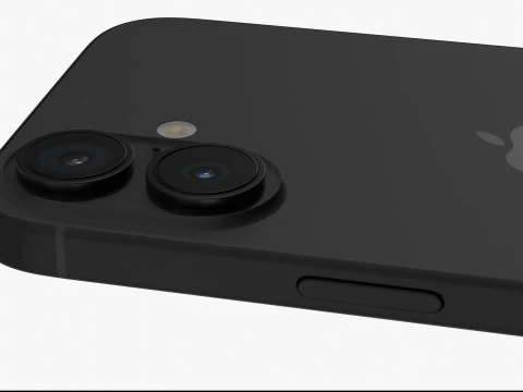 Apple iPhone 17 Black 3D Model