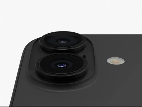 Apple iPhone 17 Black 3D Model