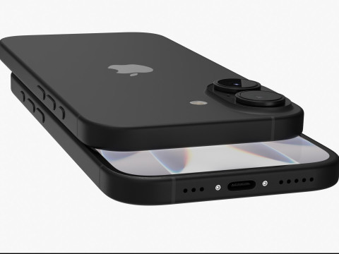 Apple iPhone 17 Black 3Dモデル