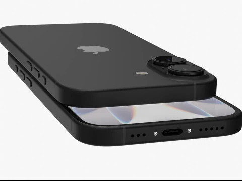 Apple iPhone 17 Black 3D Model