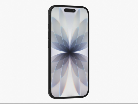 Apple iPhone 17 Black 3Dモデル