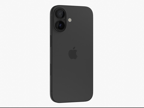 Apple iPhone 17 Black 3Dモデル
