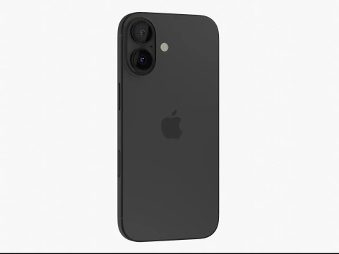 Apple iPhone 17 Black 3D Model