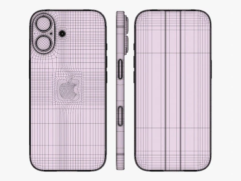 Apple iPhone 17 Black 3D Model