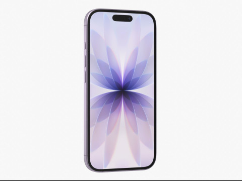 アップル iPhone 17 ブラック 3Dモデル