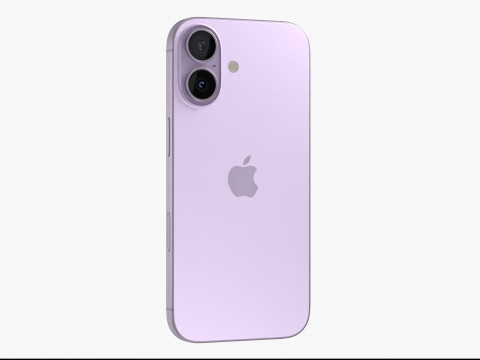 アップル iPhone 17 ブラック 3Dモデル