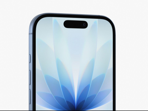 애플 아이폰 17 미스트 블루 3D 모델