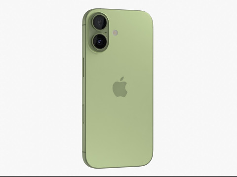 Apple iPhone 17 Sage Modello 3D