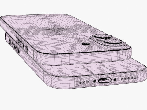 Apple iPhone 17 Sage Modello 3D