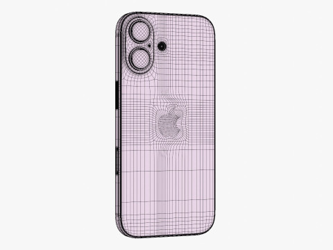 Apple iPhone 17 Sage Modello 3D